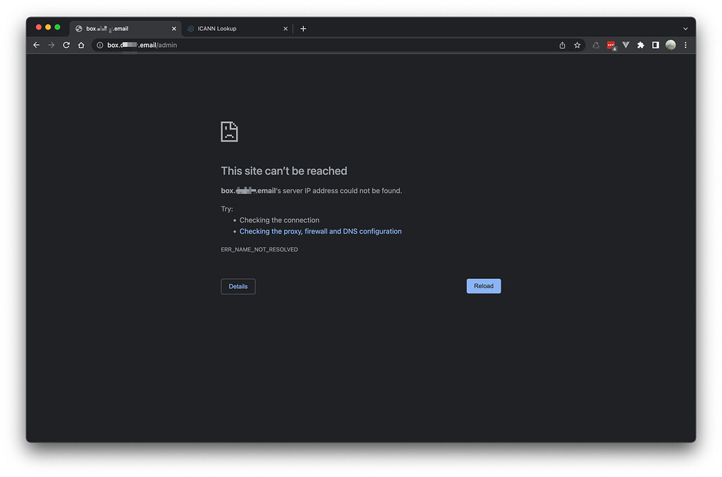 DNS Server stopped working after update Help with Setup/Upgrade